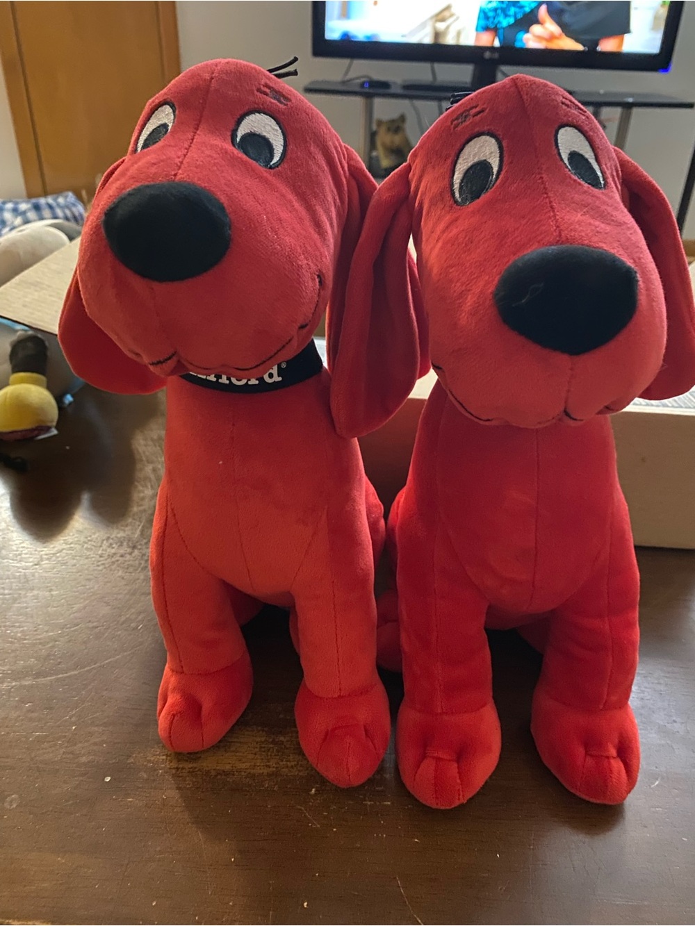 Clifford Plush Dog Toy - Red Soft Stuffed Puppy